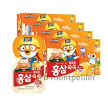 [팔도] 뽀로로 홍삼쏙쏙 100ml 어린이음료, 150개, 오렌지