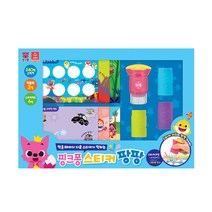 핑크퐁 스티커 팡팡 스탬프놀이 (블루), 단품