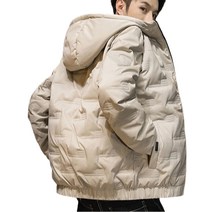 경량 숏 패딩 겨울 남자 파카 후드 잠바 스타일리쉬 캐주얼 남성 점퍼 패딩