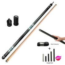 당구다이 미니당구대 접이식 ZOKUECarom 스틱 프로페셔널 카롬 당구 큐 쓰리쿠션 당구 큐 캐롬 테이퍼 12mm 팁 142 cm 리브레 큐 케이스 포함 3 쿠션 당구채 당구, zokue blue 1+12mm