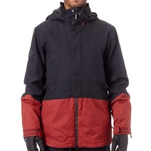 Volcom 남성용 팻 무어 3-in-1 2중 스트레치 스노우 재킷 코트