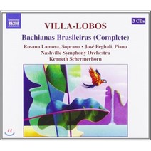 [CD] Kenneth Schermerhorn 빌라-로보스: 브라질풍의 바흐 전곡 (Villa-Lobos: Bachianas Brasileiras Complete)
