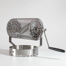 커피로스팅기계가정용 커피볶는기계 땅콩 소형 로스터기 수동 캠핑용 잡곡 회전 미니, 블랙 높이조절 수동로스터기