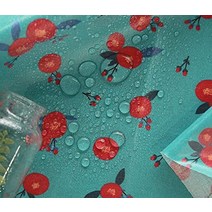 동백꽃 원단 면 천 린넨 꽁 무늬 파우치 천 마스크 만들기 라미네이트 방수 발수 라미네이트 부케 동백 100 라미네이트 35.4 54.4 90 138