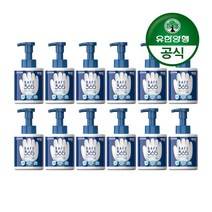 유한양행 해피홈 SAFE365 핸드워시 용기형 무향, 350ml, 12개