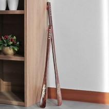 운동화 구둣 고풍스러운 가죽 장헤라 디자인 뒷꿈치 신을때 인테리어 구두주걱 70cm 고급