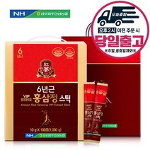 농협 동의삼 6년근 VIP 홍삼정 농축액 스틱 100포, 단품