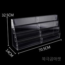 엽서 진열대 책 회전식 가판대 악세서리 매장용 잡지 스탠드 팜플렛 주얼리, H