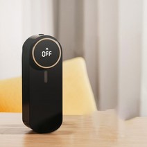 미니탁상용차량용원룸미세먼지공기청정기 xiaomi 휴대용 공기 청정기 음이온 공기 정화, 검은색