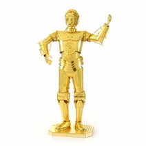 3D 메탈퍼즐 조립퍼즐 스타 워즈 직소 밀레니엄 팔콘 r2d2 bb 8 어셈블리 모델 키트 장난감, c3 더