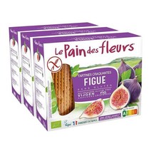 Le pain des fleurs 르 팡디 플라워 글루텐프리 피그 무화과 메밀 구운 토스트 비스킷 150g 3팩
