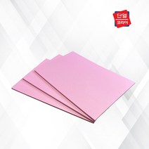 아이소핑크 1호/ 특호 압출법단열재 /압출법보온판 600x900 10T~180T, 벽산 아이소핑크 600x900x10T(3장)