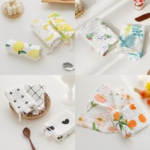 감성 11종 6겹 키친크로스 거즈, 아네모네