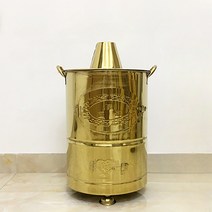 소형 드럼통 소각기 공사장 팬션 낙엽 폐지 간이 화덕, 실버 중형(두께 0.6mm)