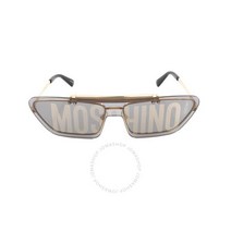 Moschino 모스키노 Gold 골드 Logo 로고 Cat Eye 캣아이 Ladies 여성 Sunglasses 선글라스 MOS048/S 0000/0A 60
