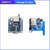 [데모보드] 오렌지 파이 제로 512MB RAM H3 Cortex-A7 쿼드 코어 1.2G POE WiFi 안테나 금속 케이스 안드로이드 10 우분투 데비안 OS, 03 Option 2