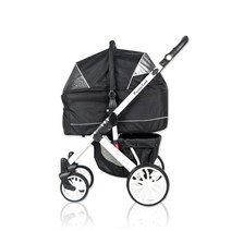 피콜로카네 탄토2 프리미엄 펫 강아지 유모차 블랙, 단품