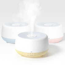 218116 오아 네이처800 무드등 미니 가습기 7가지 LED 무드등 자연을 담은 감성적인 디자인, 핑크 H0016