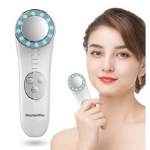 MountainWter 얼굴마사지기 고주파마사지기 EMS마사지기 피부관리기 LED 광테라피 홈케어 피부관리기 휴대용 USB충전, M-003