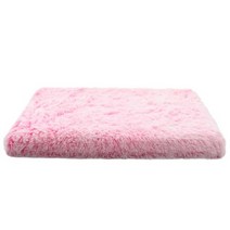 강아지 침대 전기 장판 펫 애견 소파 쿠션 개 매트 Vip 세탁 가능한 대형 침대 휴대용 애완 동물 개집 양털 플러시 하우스 풀 사이즈 수면 보호대 드롭 제품, XXL 120x80x8CM, S1-pink