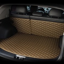 [모트라이너] 퀼팅 가죽 차박 자동차 트렁크 매트+등받이 세트, GK108_뉴)쏘렌토R(12년7월~14년)7인승 일체형, 기아