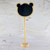 스탠드형 미니 메모 칠판(곰돌이)