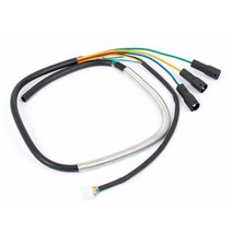 전동킥보드악세서리 튜닝 부품 전기 스쿠터 엔진 모터 와이어 케이블 나인봇 맥스 G30 G30D G30LP 킥스쿠터 휠 타이어 라인 사이클링 액세서리, [01] Black, 01 Black