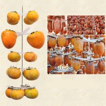 감 홍시 곶감 반건시 말랭이 건조대 걸이 곷감 만들기용품 상주곷감 꽃감, 10개걸이 곶감걸이10개(100개용), 1개