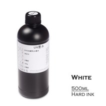 250ml 500ml 범용 LED 잉크 UV 평판 프린터 3D 호환 엡손 R1390 L800 L805 L1800 R2000, 05 500ml White