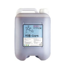 [이엠코라존] 이엠원액(19L) 복합미생물제제 종균 배양원액, 3통, 19L*3