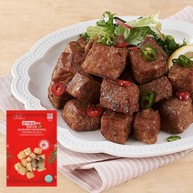 아침 바로 먹는 국내산 닭 가슴살 큐브 청양 고추 1팩 실온보관 다이어트 대용식 식단
