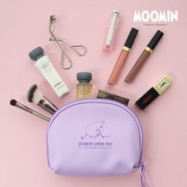 무민 수납 다용도 화장품 여행 가죽파우치 메이크업