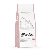 베스트베이스 강아지 소고기 유기농곡물 반습식 부드러운 건강 사료 애견 반려견 댕댕이 어덜트사료 휴대용 개별포장, 200g, 1개