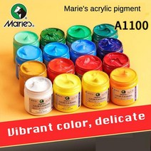 만들기키트 방과후수업 키링만들기 미술물감 Maries A1100 아크릴 페인트 100ml, 301