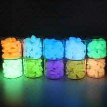 야광 형광 돌 인공 자갈 조약돌 스톤, 야광자갈화이트 BL11658