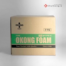 철공자 오공 우레탄폼 건타입 박스 15개 실리콘 폴리 경질 폼 난연 발포 단열, 2박스 + 작업장갑