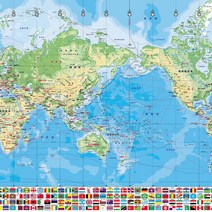 세계지도 한글 500피스 퍼즐 직소퍼즐 세계지도퍼즐 퍼즐500피스, 1개