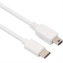 PnK USB2.0(Type-C) CM-미니5핀 케이블 2m/P042A/C타입/Mini 5P/충전 데이터 전송/USB2.0 480Mbp