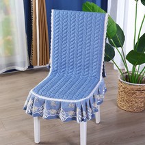 상큼 레이스 식탁 의자 덮개 4인용 커버 Y125, 타입A 4개세트