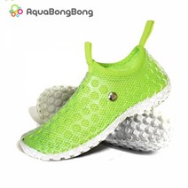 아쿠아 물놀이 멀티 슈즈 신발 크리스탈 네온그린