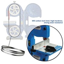 3pcs 밴드 톱 블레이드 목공 Bandsaw 도구 기계 액세서리 절단, 03 1575 6 6T