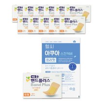네오밴드플러스에이(벤잘코늄염화물반창고(1회용)) / 슈퍼픽스멸균방수밴드 네오밴드플러스 대형 반창고 8매 x 12개 + 헬씨아쿠아프리컷 아쿠아밴드 1매, 밴드플러스 대형 총96매 + 헬씨아쿠아프리컷 1매