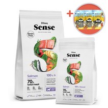 디바크 센스 그레인프리 어덜트 살몬 스페인산 강아지 사료 500g 2kg, 1개