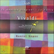 [CD] Daniel Sepec 비발디: 사계 라 폴리아 (Vivaldi: Le Quattro Stagioni La Folia)