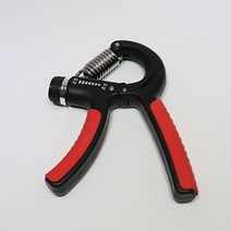 더코모드 조절악력기 손운동기구 경찰 소방시험 완력기, 레드