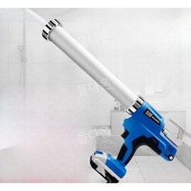 전동 충전식 글루건 자동 배터리 실리콘 코킹 건, 21V 블루