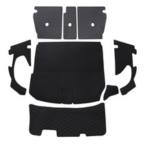 차팡 트렁크매트 벤츠 GLC 1세대 쿠페(17년~) 가솔린/디젤/페리호환 차박매트 풀커버 + 도어매트, [SS]블랙/블랙