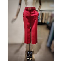 모조에스핀 F/W간절기용 세미 부츠컷 팬츠 S223MSA003-RD