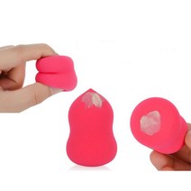 물방울 스펀지 퍼프 파데 똥퍼프 에어퍼프 메이크업스펀지 미니퍼프 퍼프종류 빅퍼프, 1개, 사각메이크업퍼프4P