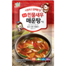 정옥 국내산 다슬기로 우린 시원하고 얼큰한 민물새우매운탕, 350g, 19개